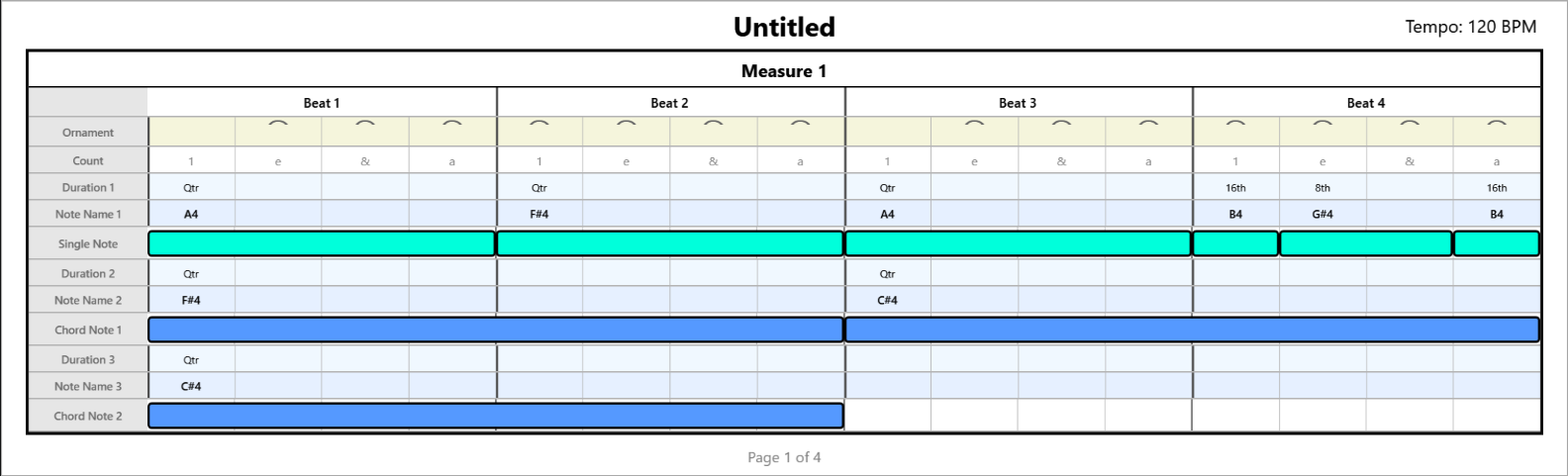 Sequencer Sheets preview
