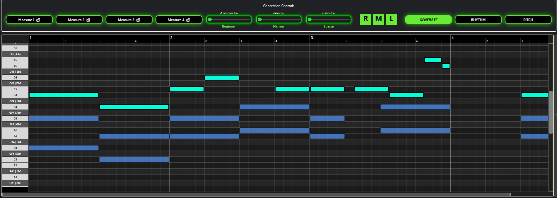 DeputIE visual sequencer workspace